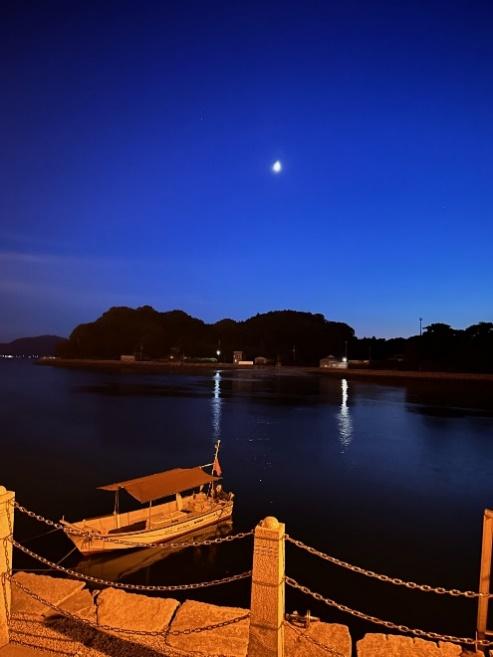 夜の瀬戸田水道